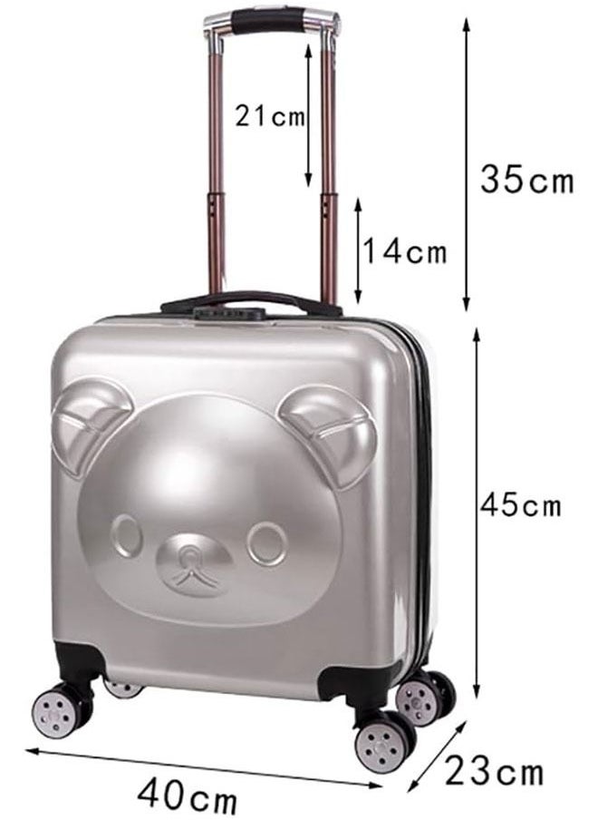 GoldenLike Kids Luggage Children Travel Suitcase 20 Inch Cartoon Rolling Trolley Case with Wheels Children's Carry on Luggage for Boys Girls Travel and School  - Image 2
