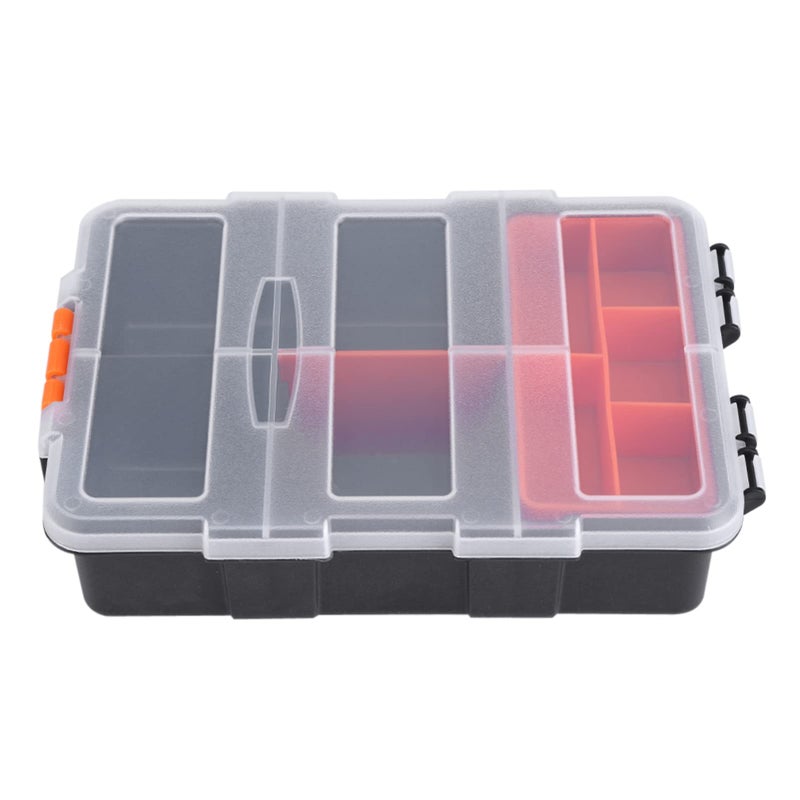 Two Layer Plastic Heavy Duty Storage Box For Tools And Small Parts Organizer - Image 2