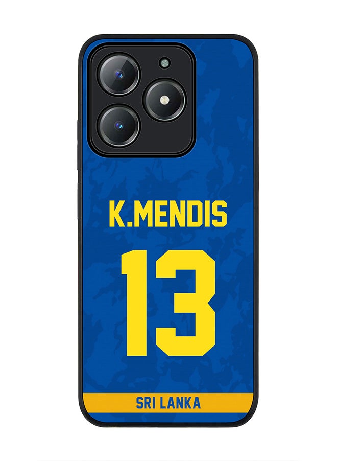 For Realme C63 / Realme C61 4G Case,Slim fit Camera Protection, Shockproof Thin Phone cover  - Sri lanka Kusal Mendis, Jersey No 13 - pzsku/Z2F0FE5E83845BAE86139Z/45/_/1738074110/343cb1bc-3a46-46f7-9322-526eb1cb7a44