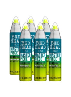 BED HEAD Bed Head by TIGI Masterpiece Shiny Hairspray with Strong Hold 103 Oz Pack of 6 BlueGreen 091 pounds 618 Ounce 