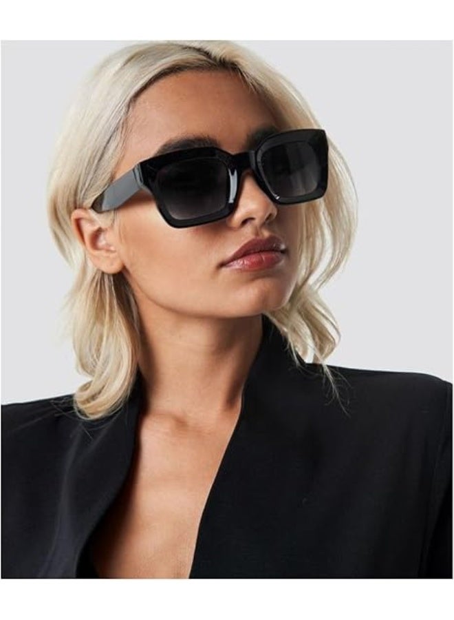Trendy Square Sunglasses for Men Women Fashion Thick Rectangle Sun Glasses UV Protection Shades Designer Style - Image 4