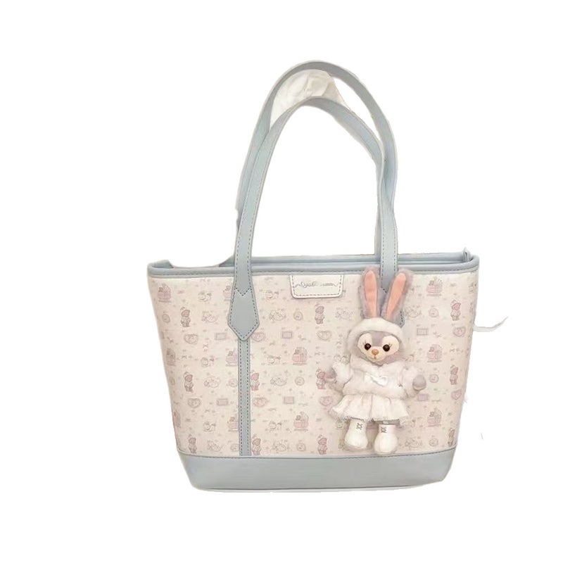 Women's Cartoon Print Large Shoulder Bag - Image 5