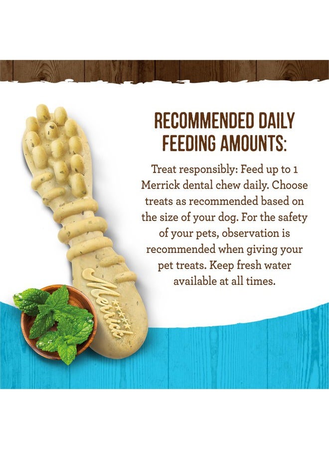 Merrick 66054 Fresh Kisses Medium Oral Care Dental Dog Treats, for Dogs 25-50 Lbs - Image 5