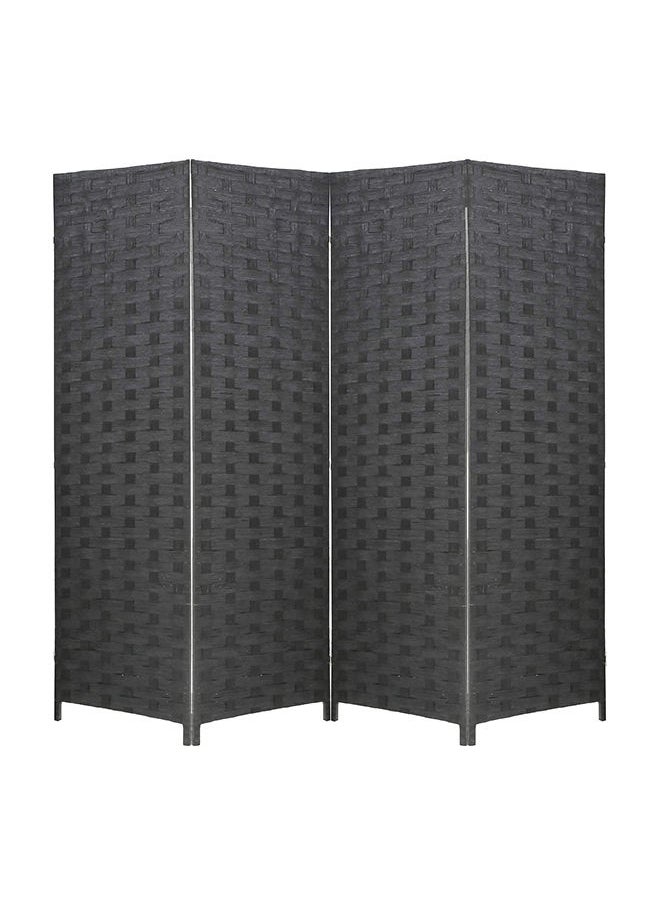 KARNAK - Karnak 4-Panel Room Dividers and Folding Privacy Screens Partition Walls for Bedroom Rattan Screen Divider - Image 1
