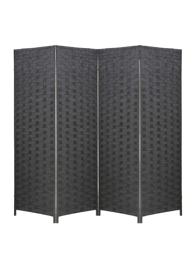 KARNAK - Karnak 4-Panel Room Dividers and Folding Privacy Screens Partition Walls for Bedroom Rattan Screen Divider - Image 1