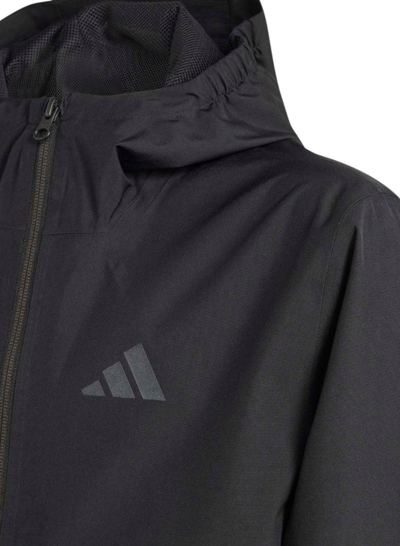 Adidas Terrex Kids Multi 2 Layer Climaproof Rain Jacket - Image 4