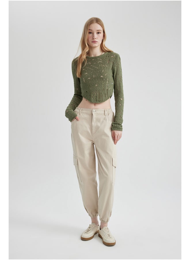 DeFacto - Woman Cargo Jogger Woven Trousers - Image 1