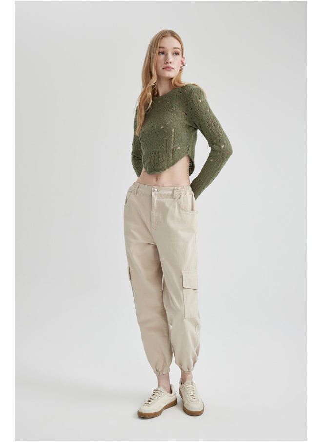 DeFacto - Woman Cargo Jogger Woven Trousers - Image 1