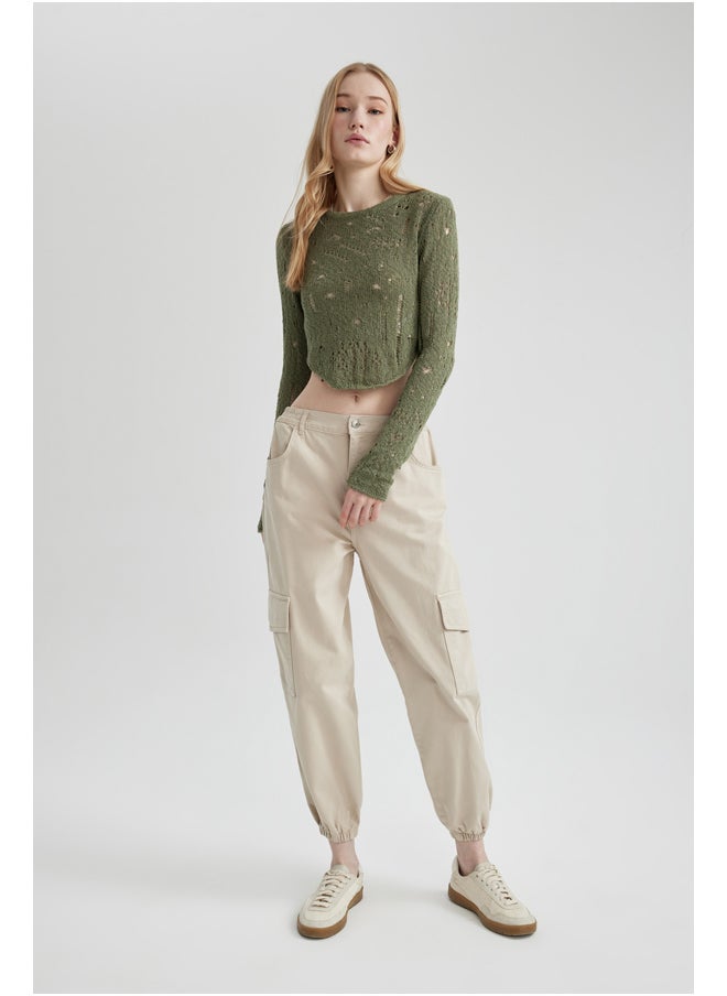 DeFacto - Woman Cargo Jogger Woven Trousers - Image 1