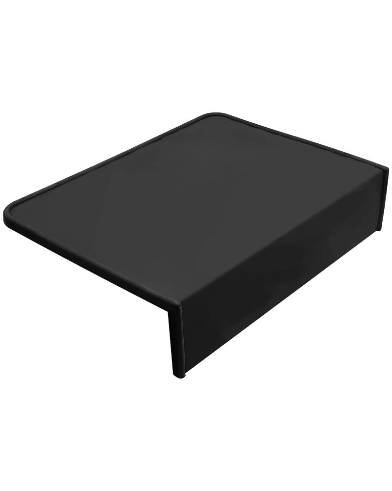AQKILO Espresso Tamping Mat with Tamper Base Black Food Grade Silicone Pad 8Inch X58Inch NonSlip Coffee Tamper Mat Waterproof  Heat Resistant Barista Accessory