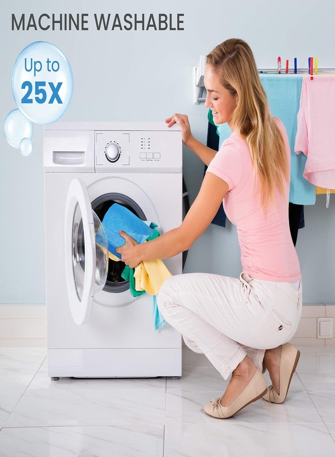 SCRUBIT Reusable Handy Wipes - Cleaning Cloth for House and Office - Dish Cloths for Washing Dishes - Multi Purpose Cleaning Towels (12 x 20 in) 24 Pack - Image 4