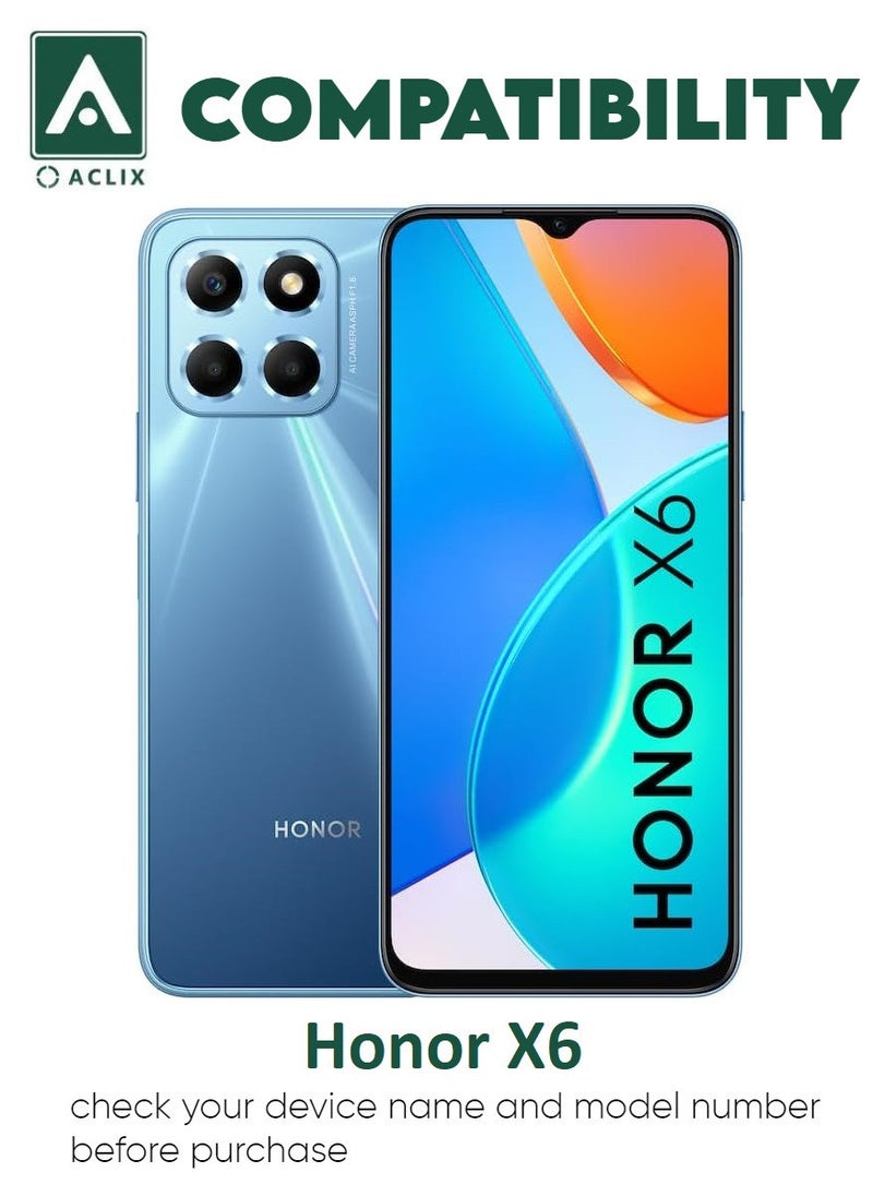 ACLIX Antistatic ESD Dustproof Premium Quality High Definition Tempered Glass Screen Protector Designed For Honor X6 - Image 3