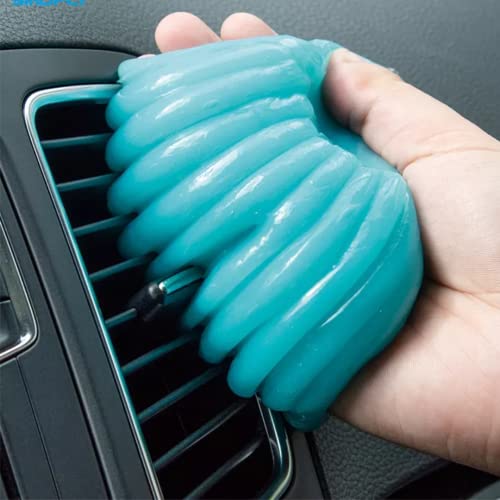 Suzec Multipurpose Car AC Vent Interior Dust Cleaning Gel Jelly Detailing Putty Cleaner Kit Universal Car Interior, Keyboard, PC, Laptop, Electronic Gadget Cleaning Kit, 70gm (Pack of 1) - Image 3