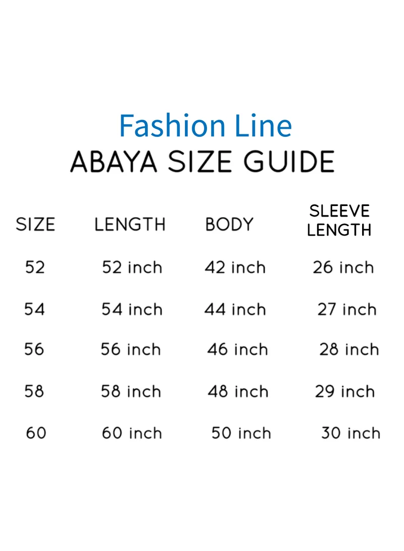فاشون لاين Fashionline كم دائري الرقبة أقل فوستان الأزرق