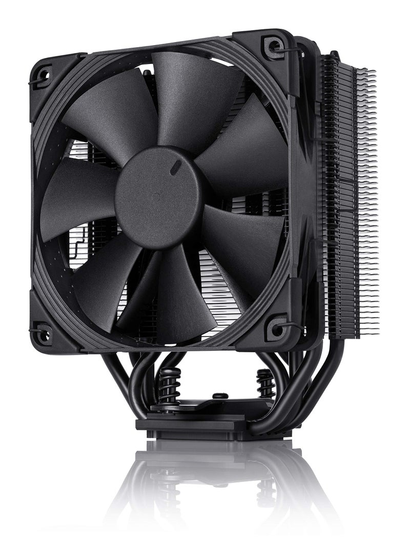 NOCTUA Noctua NH-U12S chromax.black, 120mm Single-Tower CPU Cooler (Black)  - Image 1