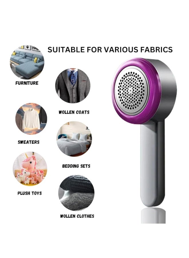 Kimaya Lint Shaver Electric Lint Remover, Electric Lint Remover with USB Rechargeable and Replacement Blade, Lint Shaver Electric Lint Shaver for Clothes and Sticky - Image 1