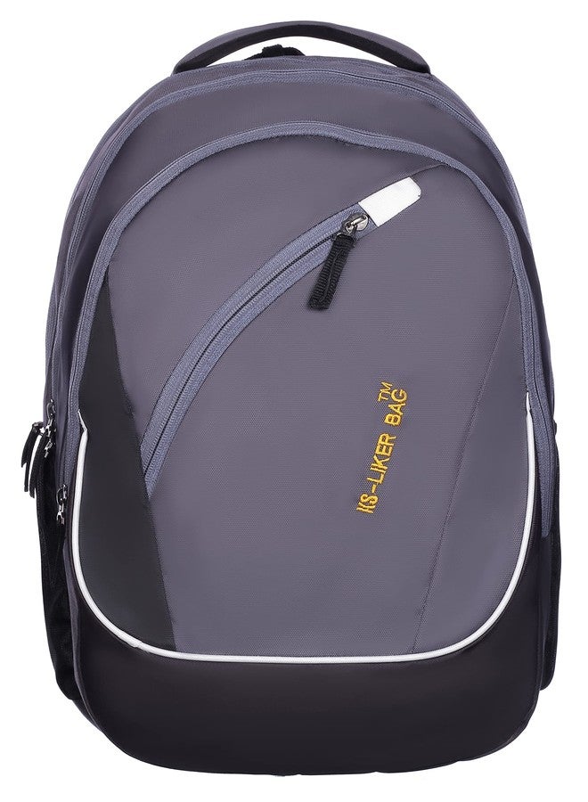 Liker Bag 45 L Unisex Water Resistant Backpack for College & Office/Spacy Bag Slim Casual Design Backpack for laptops for 15.6 inch laptop (Grey) - Image 1