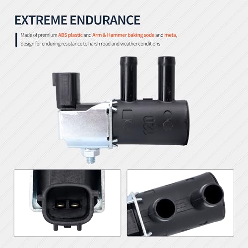 HiSport Evap Vapor Canister Purge Solenoid Control Valve 149301KC0A Compatible with NISSAN JUKE NOTE SENTRA VERSA replaces 149301KC0A 149301KC1A - Image 3