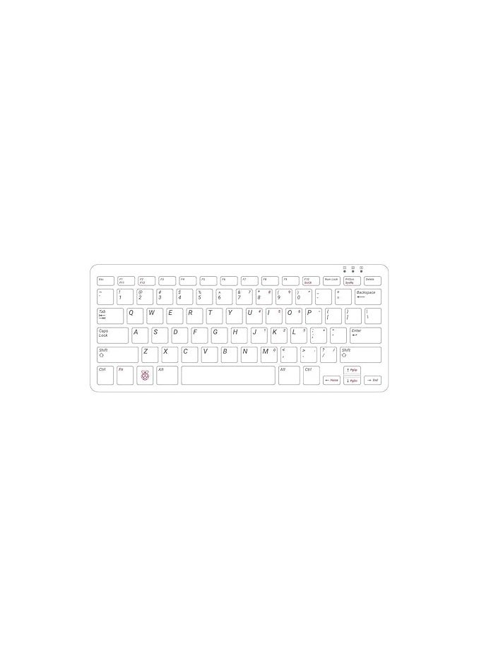 Raspberry Pi Official Keyboard & HUB USB (US Layout)  - Image 4