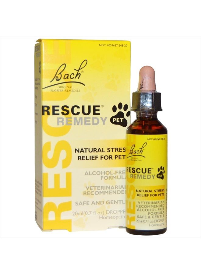 Bach rescue remedy pet, 20ML,0.7 Fl Oz (Pack of 1)  - Image 1