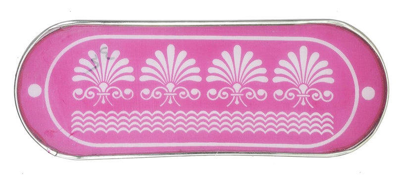 ORAMSA Ready to use Oval Shape Draw Border Design Net Rangoli Stencil (Three 33x12cm, Assorted) - Image 3