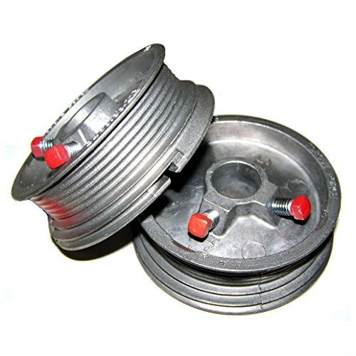 Earthtec Garage Door Cable Drums Up To 8' High Doors 400-8 (Pair) - Image 1