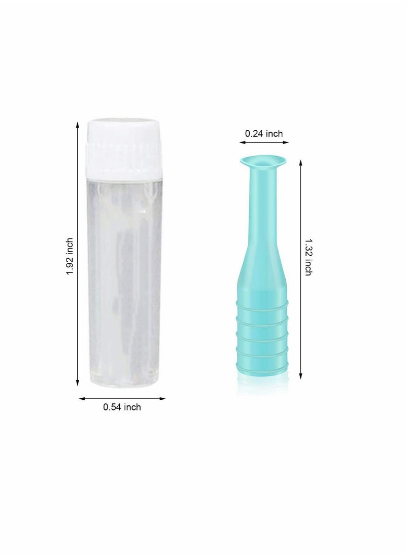 SYOSI Contact Lens Remover, KASTWAVE Hard Contact Lens Remover RGP Plunger Inserter for Soft Hard Lenses Contact Lens Remover Outdoor Mini Contact Lens Soak Storage Kit for Travel & Home (10 Pack)  - Image 2
