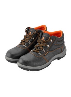 LAWAZIM Safety Shoes - Long Neck Slip-Resistant Steel Toe Cap Leather Work Boots for Men/Women Waterproof Puncture-Proof Comfortable Lightweight Utility Industrial Construction Safety Footwear  - Image 1