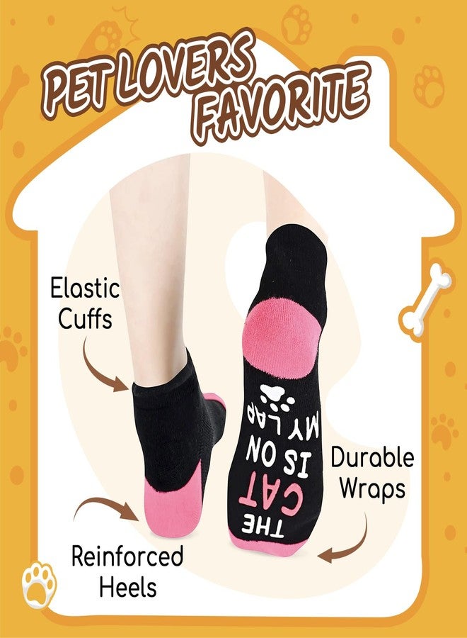 Zmart Cat Gifts for Women Men - Novelty Funny Crazy Cute Cat Socks for Mom Dad Animal Pet Lovers - Image 2