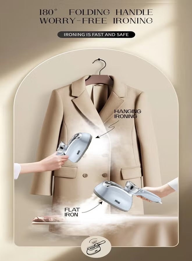 دي اس بي مكواة بخار محمولة باليد من DSP مع شاشة LED – جهاز كي محمول مع قاعدة - Image 2