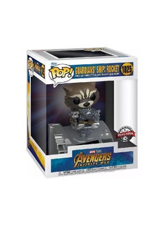 Funko Pop DeluxeMarvel Guardian of the Galaxy Ship - Rocket (Exc), Collectible Action Vinyl Figure - 63211  - Image 2