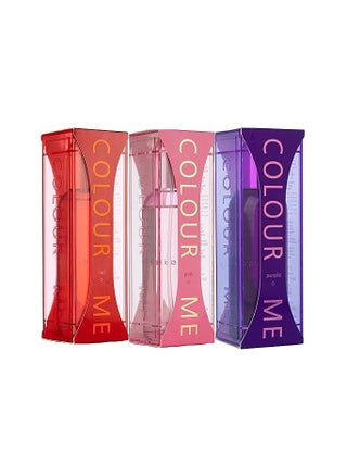 Combo pack Eau de perfume Pink Purple Red Set 100x3 300ml colour me - pzsku/Z2F10F06CC7A1A472A70BZ/45/1745835876/54e28579-3029-4a9c-8288-c68df0231e28