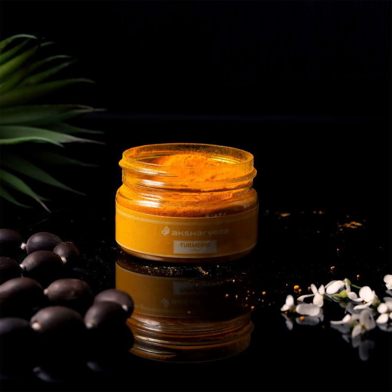 Aksharveda Turmeric Powder | Haldi for Pooja, Religious Rituals, Festive Ceremonies & Tilak - Image 3