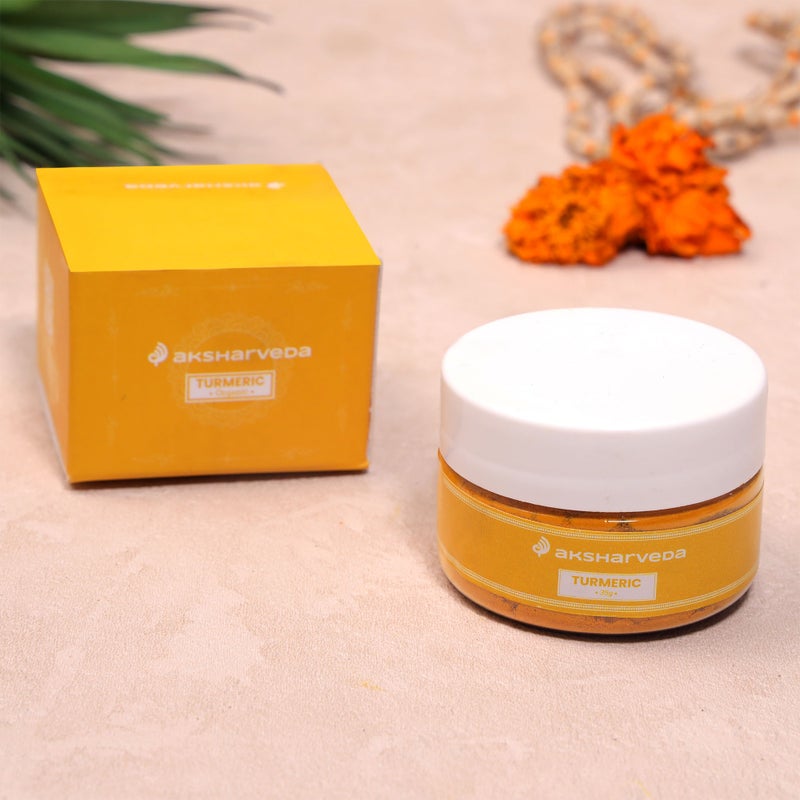 Aksharveda Turmeric Powder | Haldi for Pooja, Religious Rituals, Festive Ceremonies & Tilak - Image 4