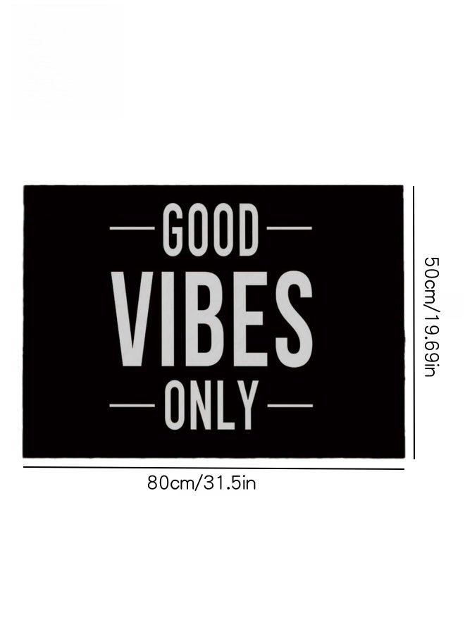 شبيلي سجادات ترحيب للباب الأمامي 80 × 50 سم، سجادة أرضية متينة غير قابلة للانزلاق، سجادة باب مدخل فائقة الامتصاص وسهلة التنظيف للمناطق ذات الحركة المرورية العالية في الأماكن المغلقة والمفتوحة - Image 5