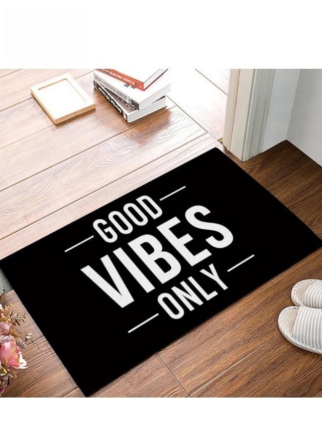 شبيلي سجادات ترحيب للباب الأمامي 80 × 50 سم، سجادة أرضية متينة غير قابلة للانزلاق، سجادة باب مدخل فائقة الامتصاص وسهلة التنظيف للمناطق ذات الحركة المرورية العالية في الأماكن المغلقة والمفتوحة - Image 4