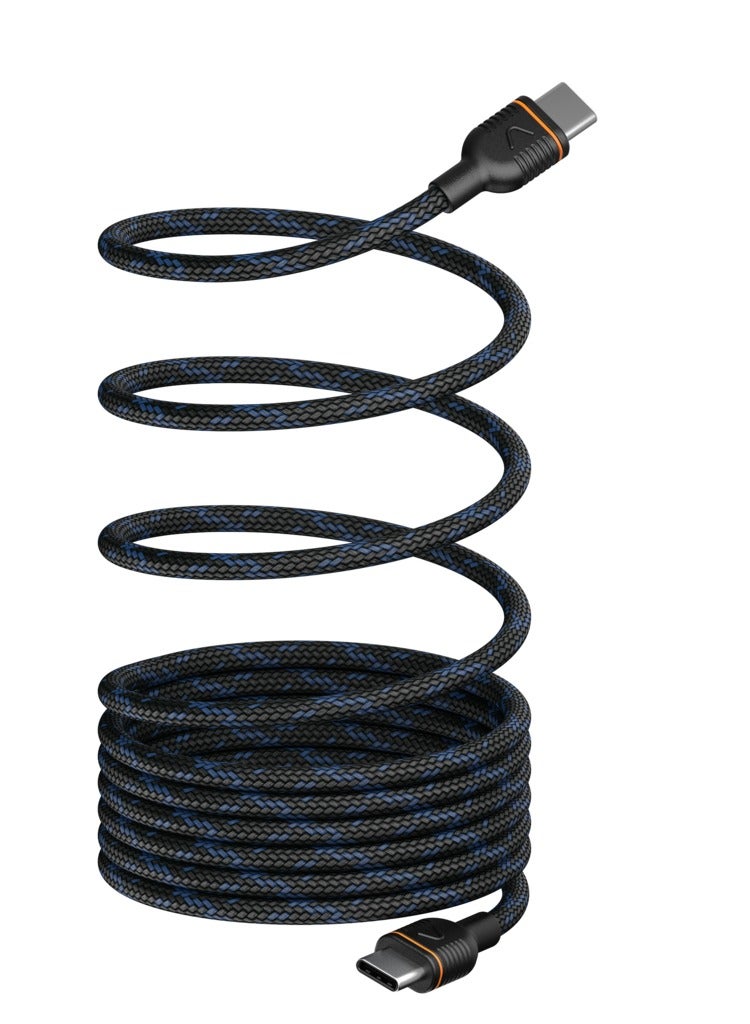 UNISYNK Magnetic USB-C to USB-C Cable 240W 2m - Fast Charging and Data Transfer Magnetic Type-C to Type-C Cable, 5A High-Speed Charging, Compatible with MacBook Pro, iPad Pro, Samsung Galaxy, Google Pixel, Nintendo Switch, USB-C Magnetic Cable for Convenient and Secure Connections - Image 1