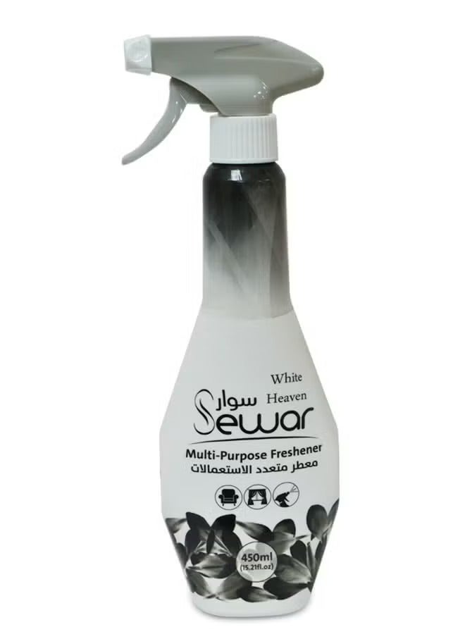 سوار معطر متعدد الأغراض أبيض 450 مل - Image 1