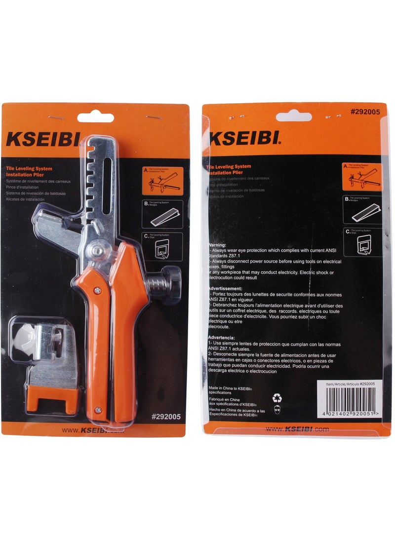 KSEIBI - Tile Leveling System Installation Plier, Tile - Professional Grade Tool for Precise and Easy Installation of Wall & Floor Ceramic Tiles and Stones with Durable and Ergonomic Design - Image 1