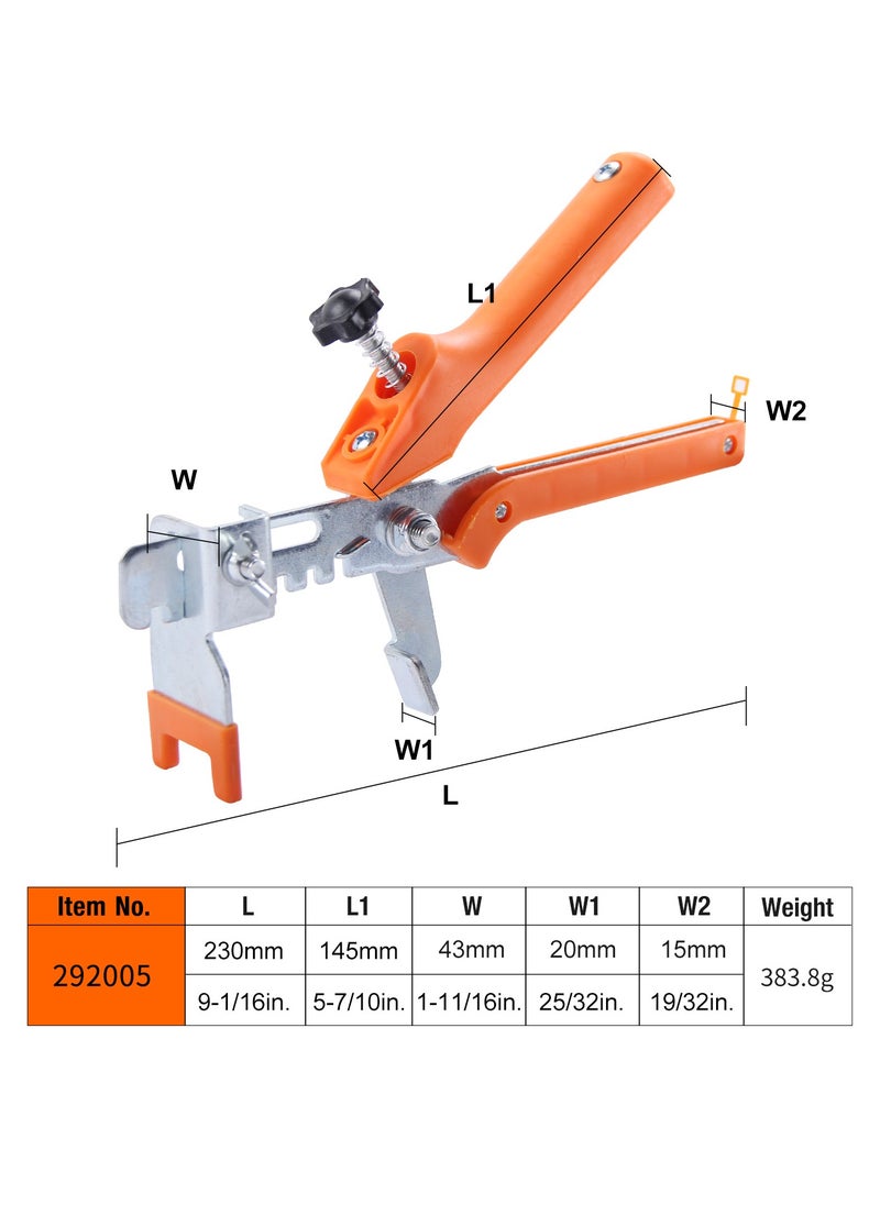 KSEIBI - Tile Leveling System Installation Plier, Tile - Professional Grade Tool for Precise and Easy Installation of Wall & Floor Ceramic Tiles and Stones with Durable and Ergonomic Design - Image 1
