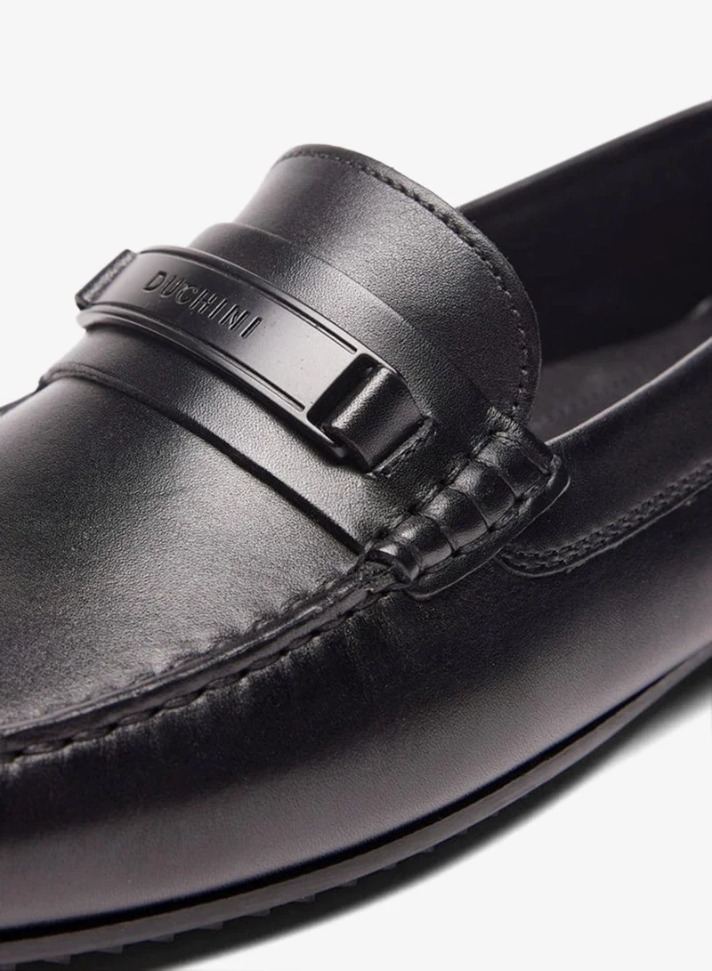 DUCHINI BLACK Men Slip-On Moccasins for Men | Best Price UAE