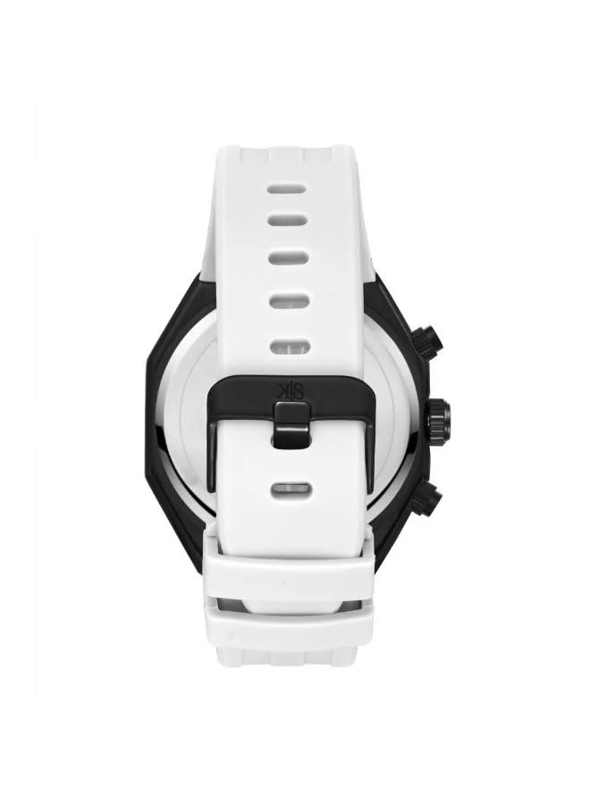 KENNETH SCOTT  Kenneth Scott Men's Chronograph  Black  Dial Watch - K26111-BSWB for Men | Best Price UAE
