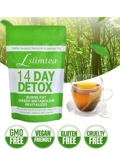 Wins Town Detox Tummy Tea Bags, Weight Loss Slimming Tea, Detox Tea Support Healthy Digestive and Metabolism,14 bags  - Image 1