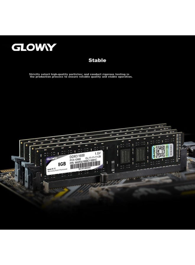 Gloway 8gb Ddr3 1600 Desktop Memory Module, Zhanjiang Series - Image 3