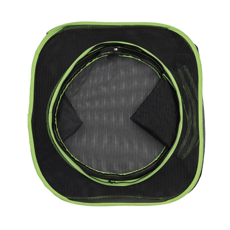 Kitty City Large Outdoor Cat Play Cube, Mesh Pop-Up Cat Enclosure for Indoor & Outdoor Use, Expandable Modular Cat Playpen with Zippered Access - Green - Image 5