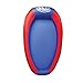 Wahu Hydro Lounger Versatile Pool Lounge Float for Sunbathing Inflatable Beach and Pool Float Lounger with InflateDeflate Valve RedBlue - Image 3