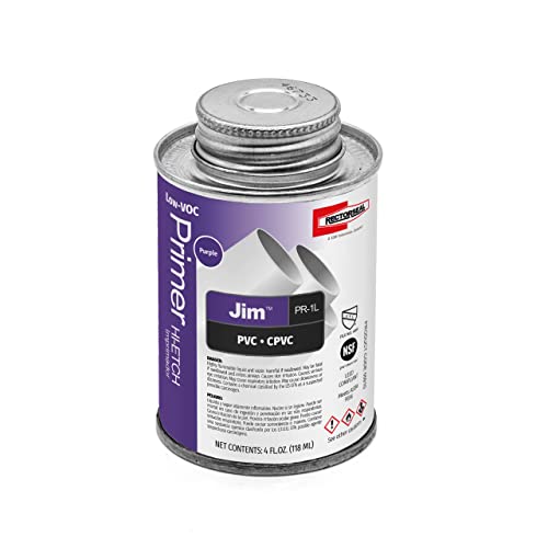 Rectorseal 55910 Pr1L 1/4 Pint Purple Low Voc Hi-Etch Pvc And Cpvc Primer - Image 1