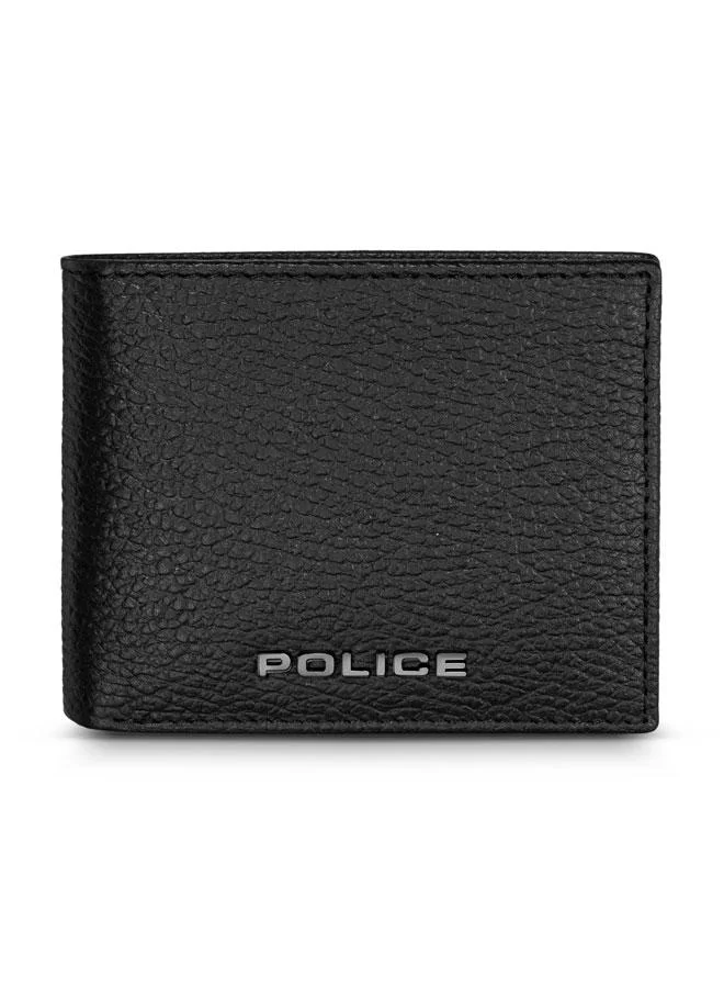 بوليس Primo Black Leather Wallet for Men