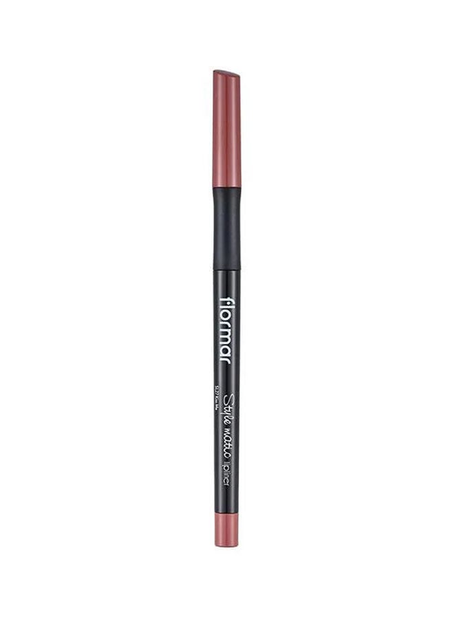 flormar Stylematic Matte Finish & Waterproof Lift Lip Pencil Packaging May Vary SL27 Kiss Me - Image 1