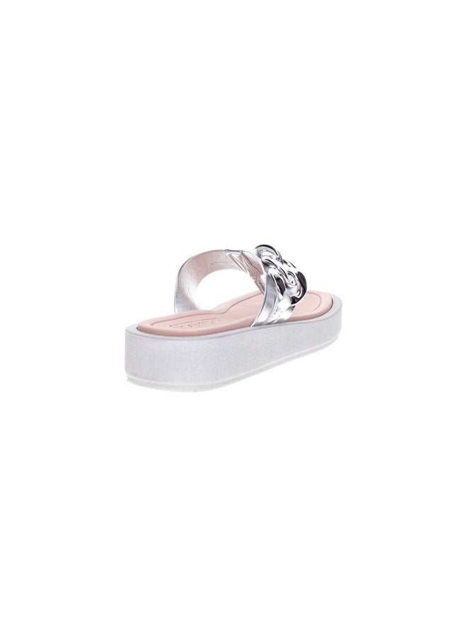 Beira Rio Embellished Flat Sandals - Image 2